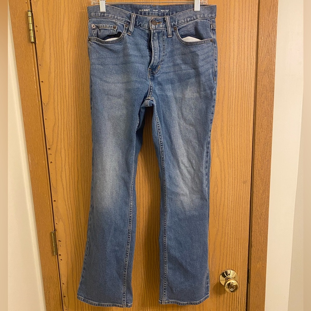 Old Navy Boot-Cut Blue Jeans Size 30x30